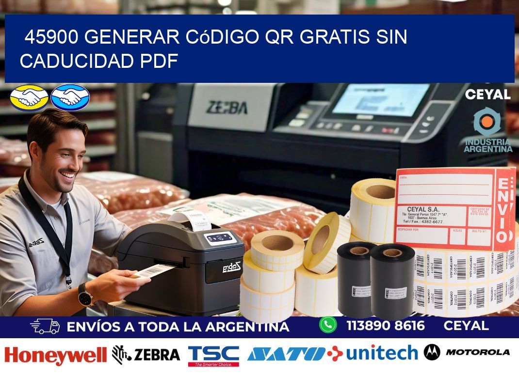 45900 Generar código QR gratis sin caducidad PDF