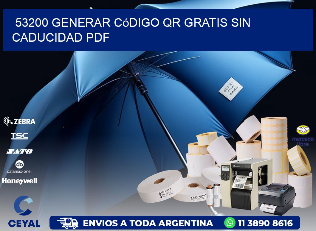 53200 Generar código QR gratis sin caducidad PDF