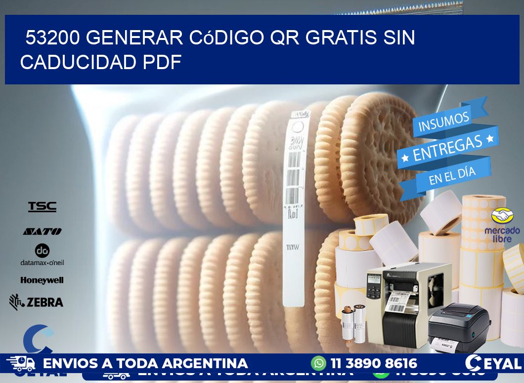 53200 Generar código QR gratis sin caducidad PDF