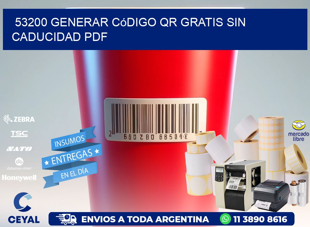 53200 Generar código QR gratis sin caducidad PDF