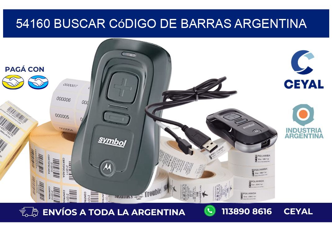 54160 Buscar código de barras Argentina