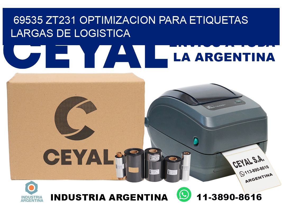 69535 zt231 optimizacion para etiquetas largas de logistica