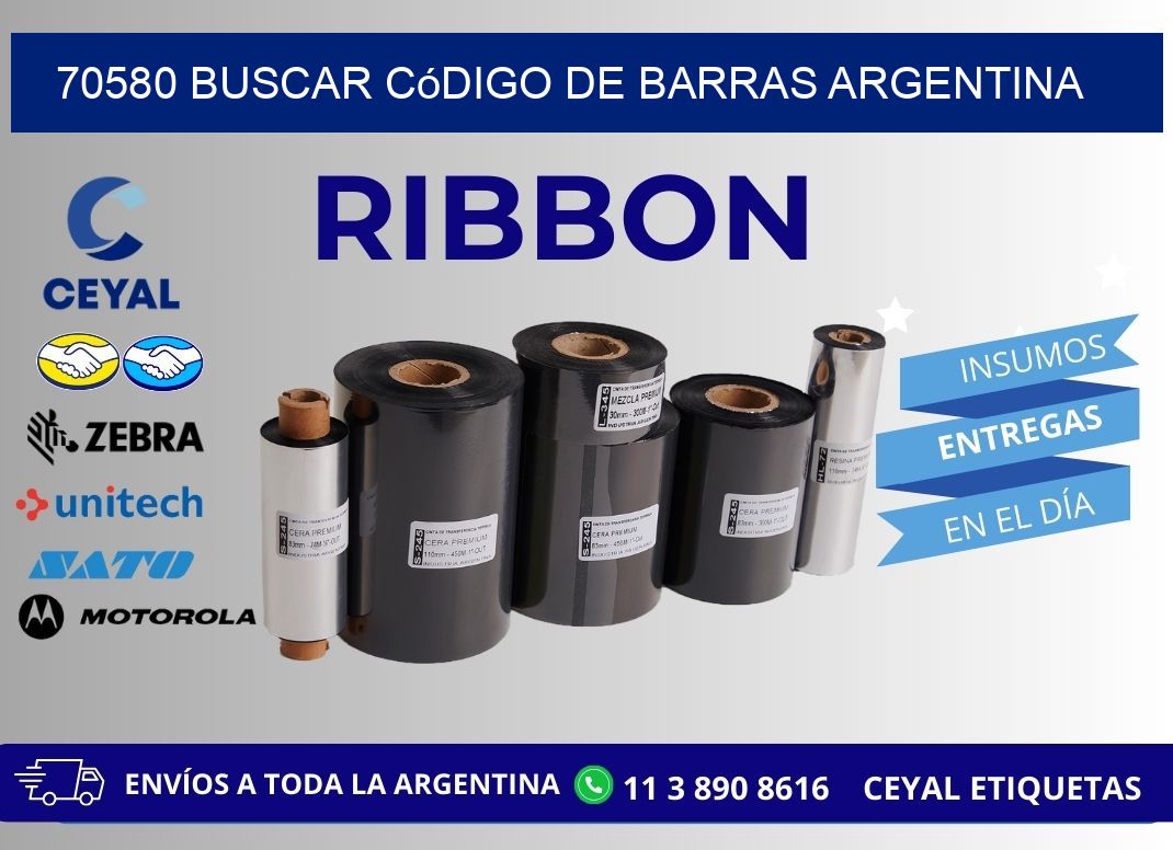 70580 Buscar código de barras Argentina