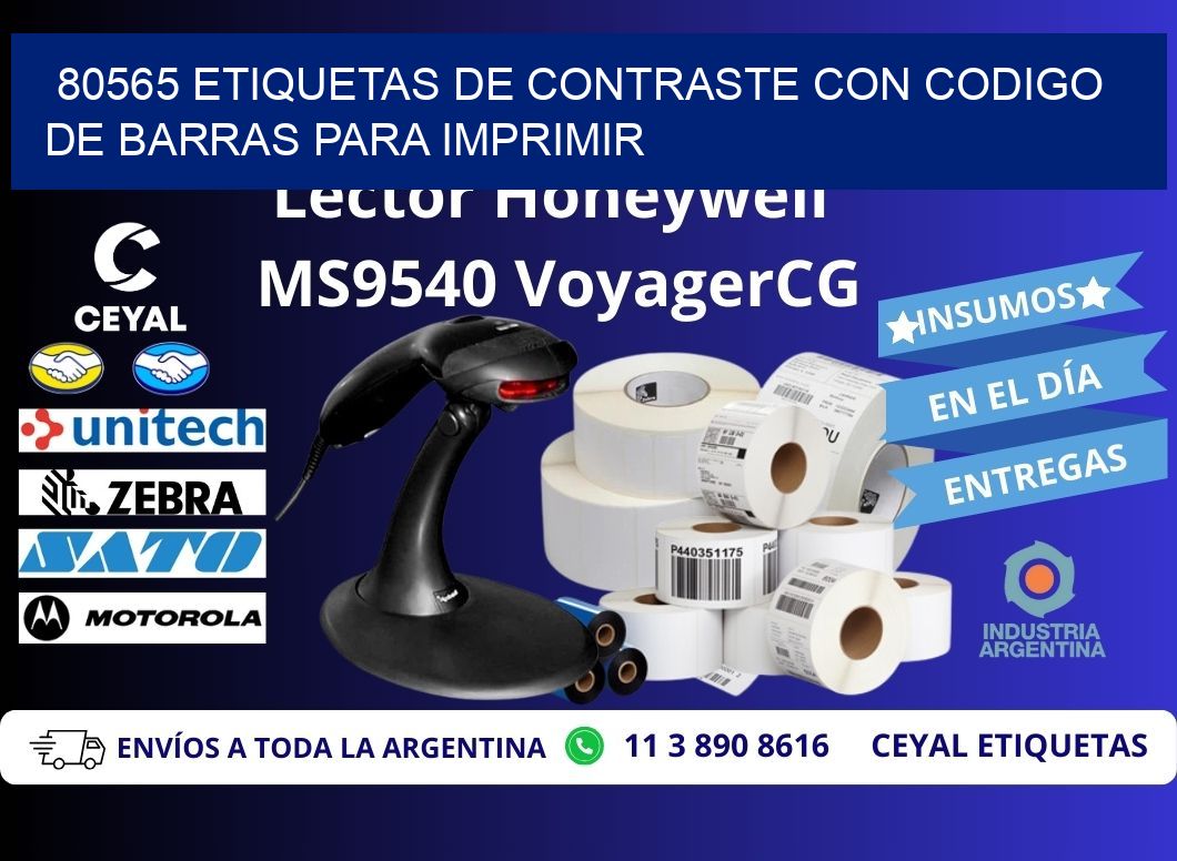 80565 etiquetas de contraste con codigo de barras para imprimir