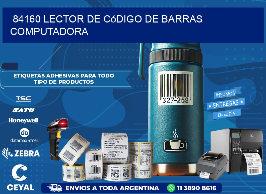 84160 Lector de código de barras computadora