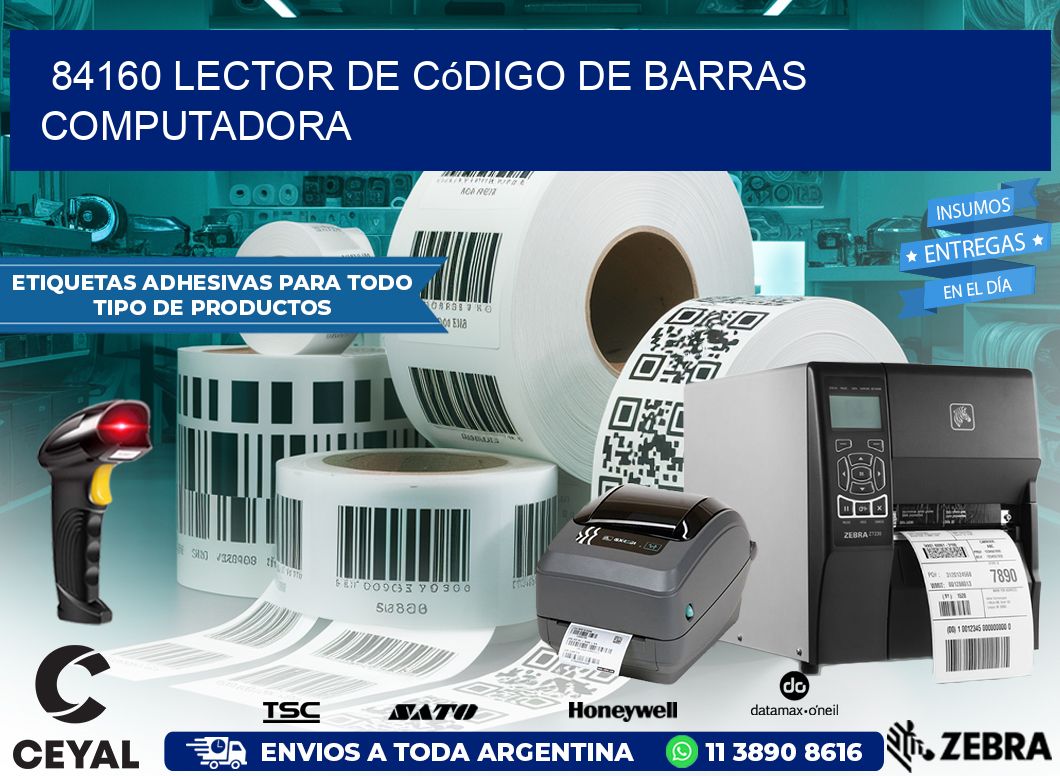 84160 Lector de código de barras computadora