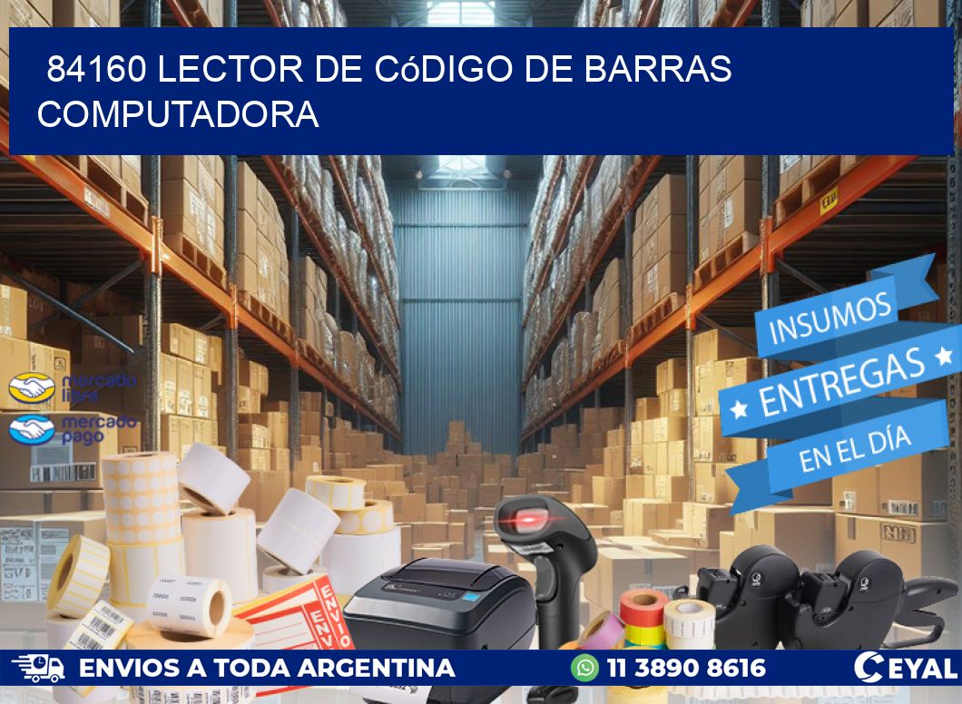 84160 Lector de código de barras computadora