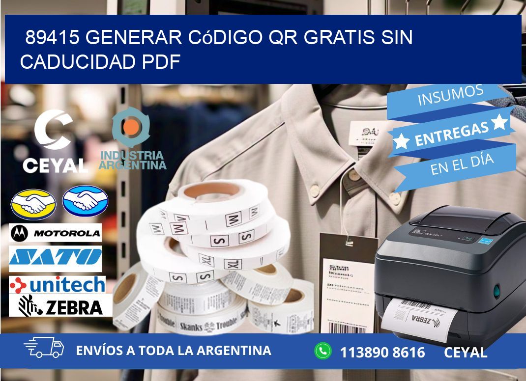 89415 Generar código QR gratis sin caducidad PDF