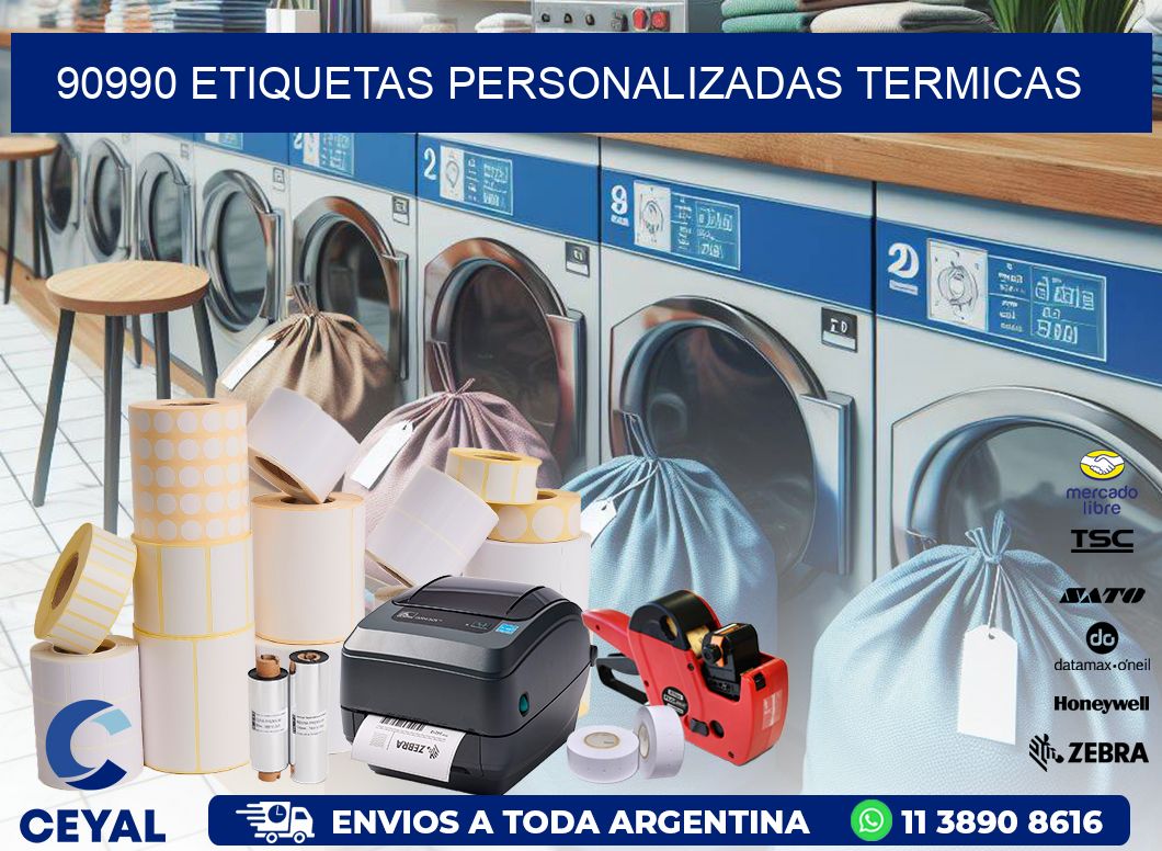 90990 Etiquetas personalizadas termicas