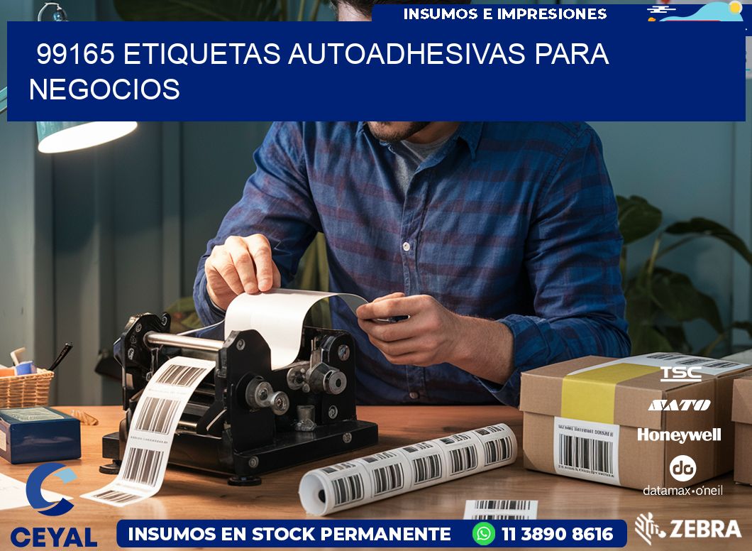 99165 etiquetas autoadhesivas para negocios