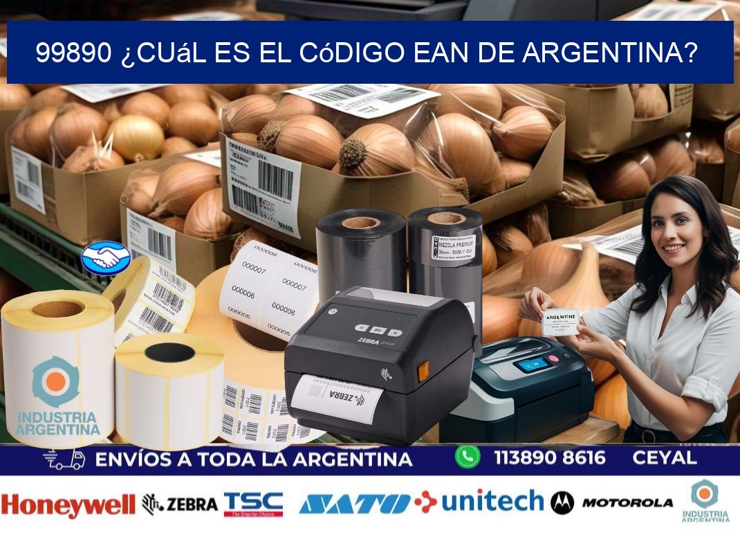 99890 ¿Cuál es el código EAN de Argentina?