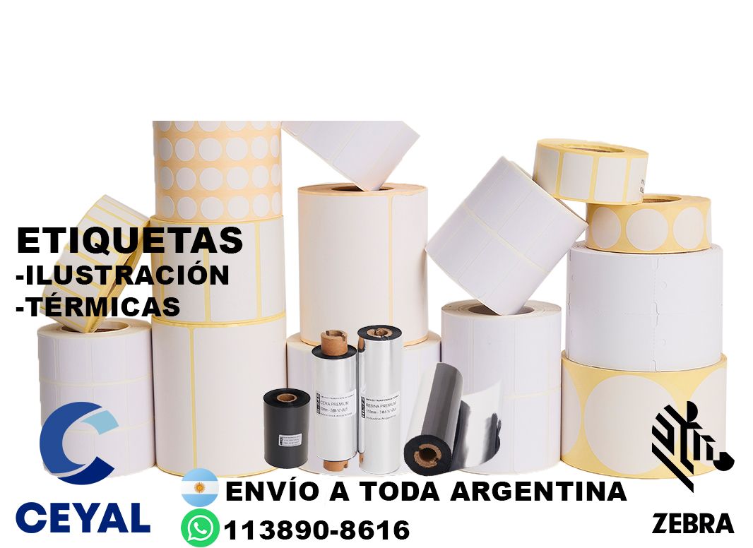 impresora codigos + 73715 etiquetas + ribbon