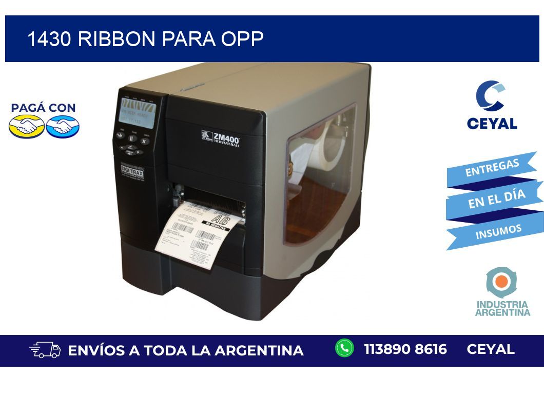 1430 ribbon para opp