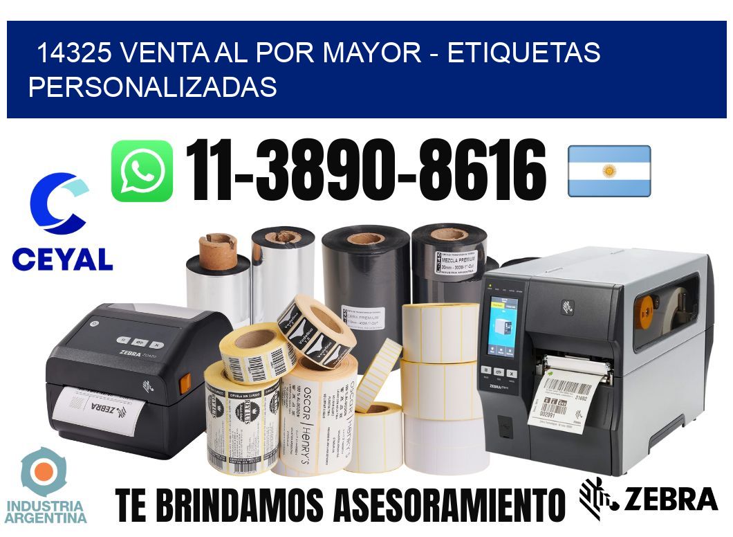 14325 Venta al Por Mayor - Etiquetas Personalizadas