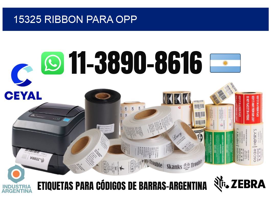 15325 ribbon para opp