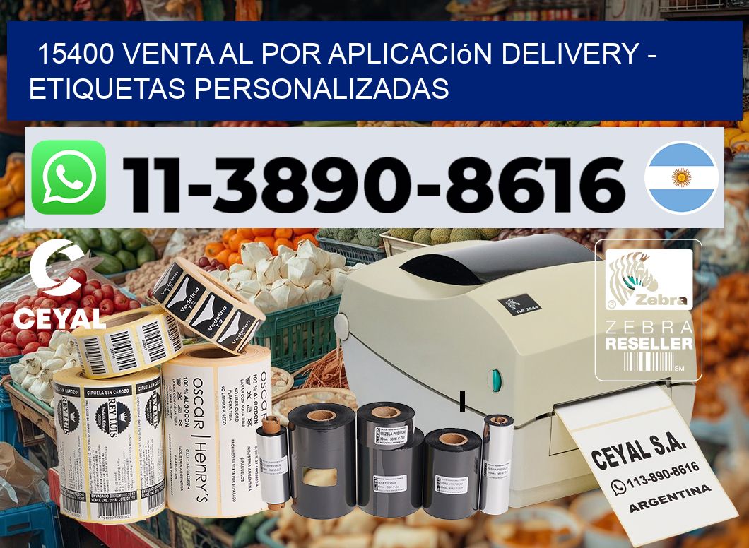 15400 Venta al Por Aplicación delivery – Etiquetas Personalizadas