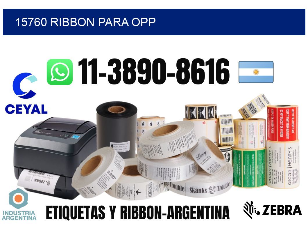 15760 ribbon para opp