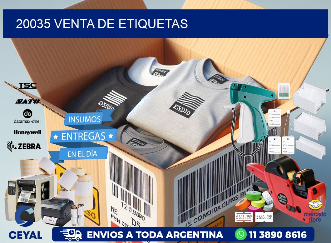 20035 venta de etiquetas