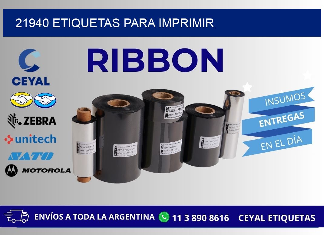 21940 etiquetas para imprimir