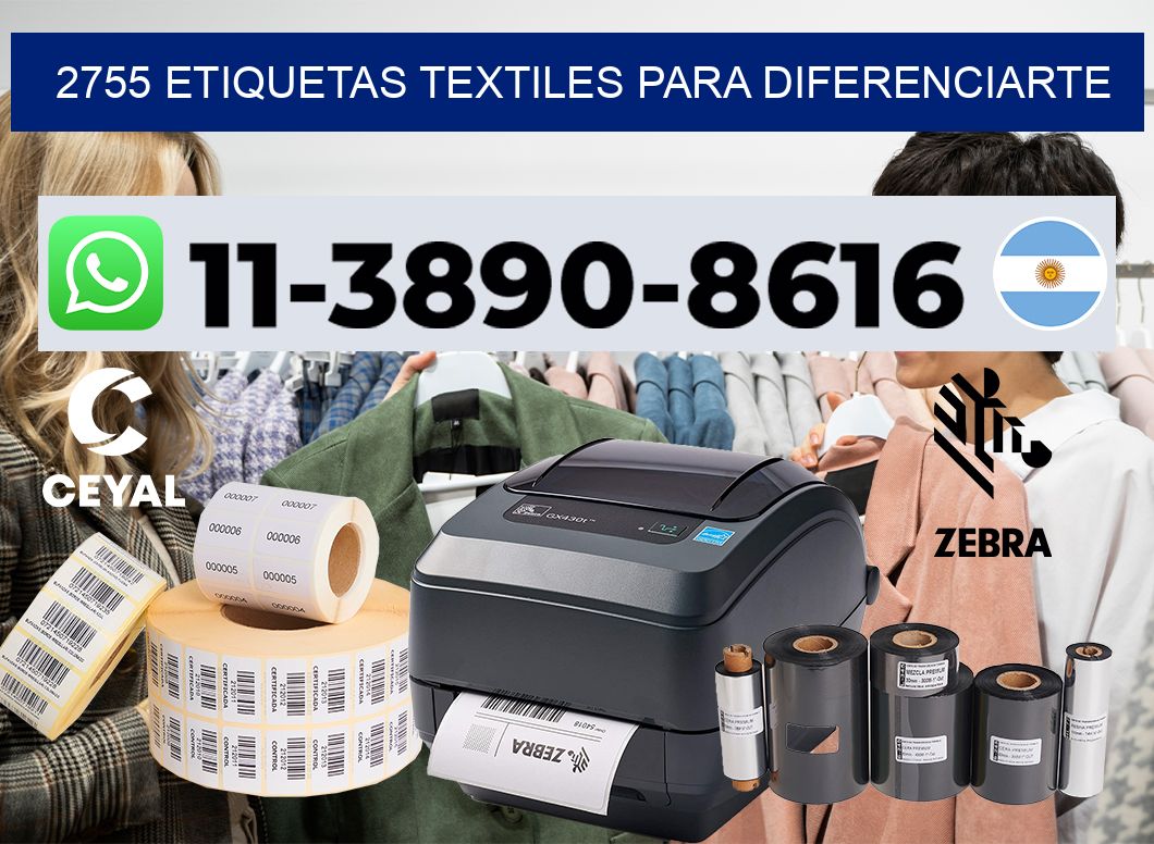2755 Etiquetas textiles para diferenciarte