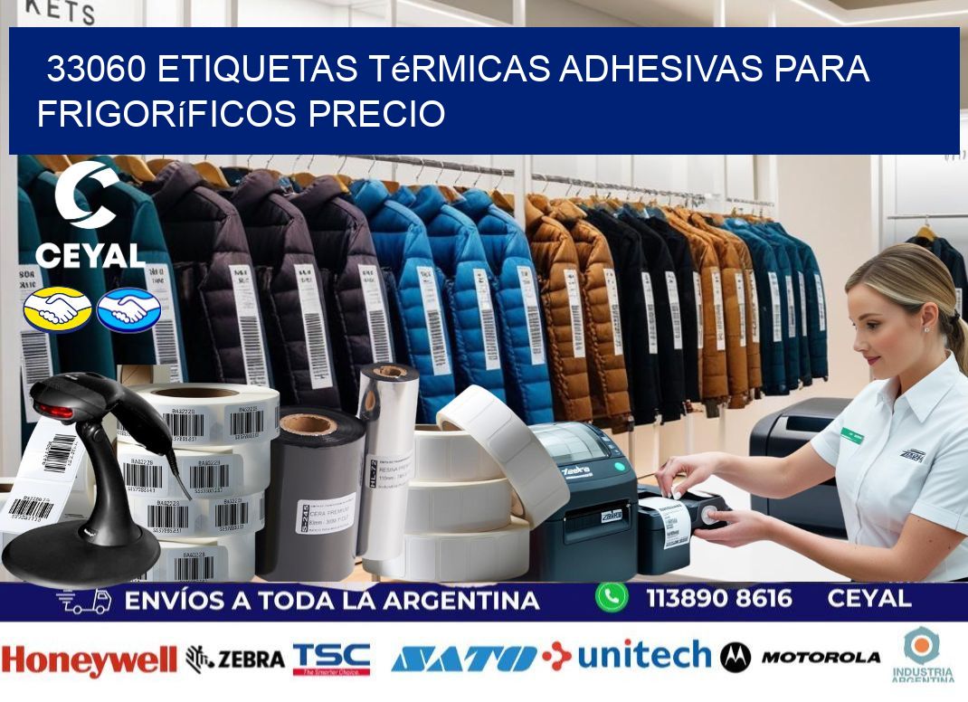 33060 etiquetas térmicas adhesivas para frigoríficos precio