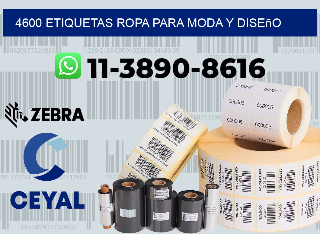4600 Etiquetas ropa para moda y diseño