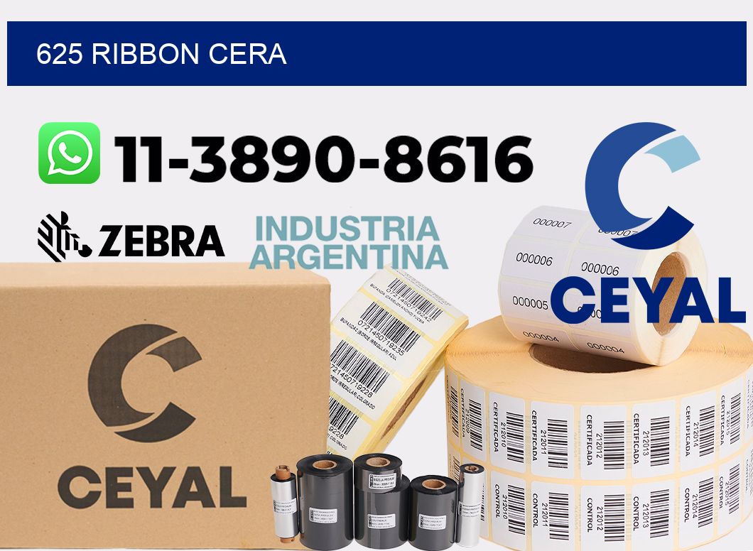 625 ribbon cera