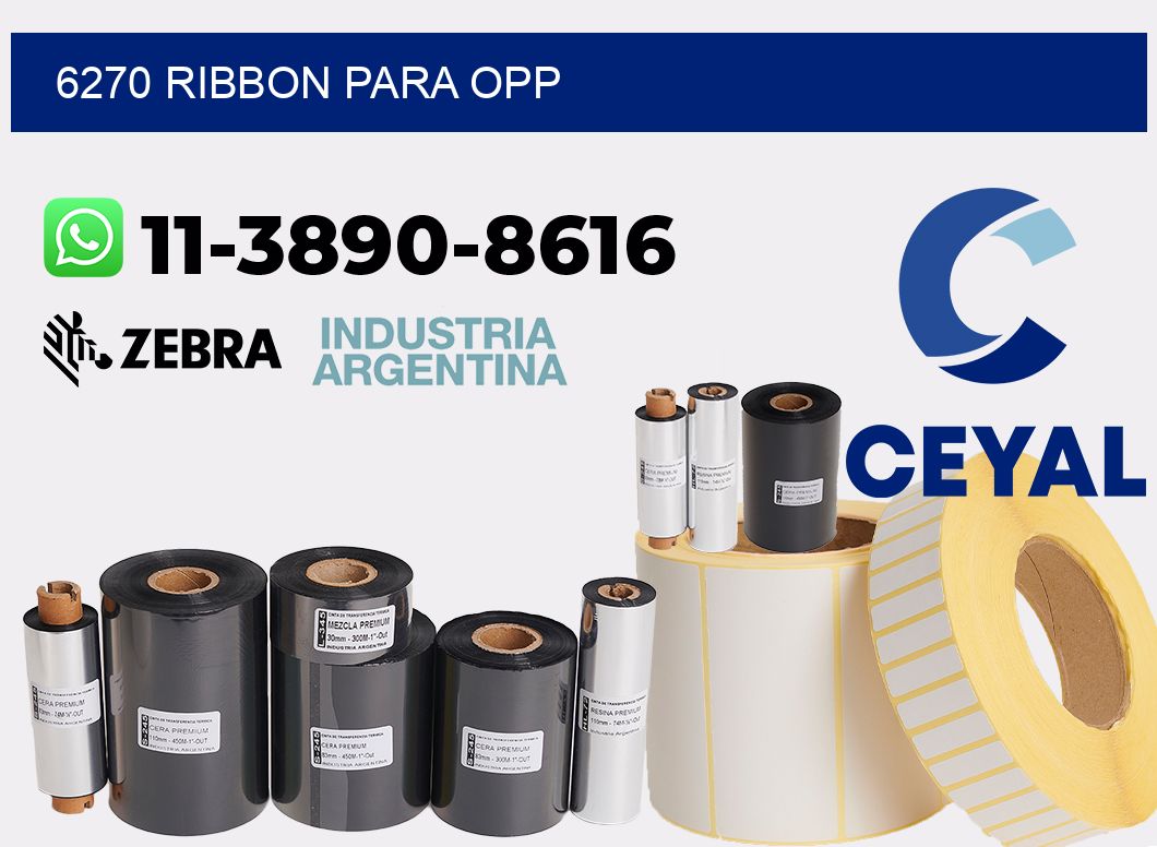 6270 ribbon para opp