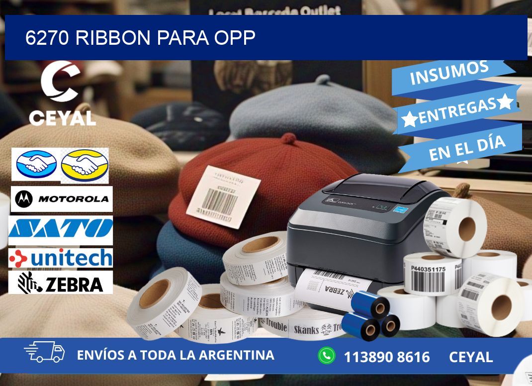 6270 ribbon para opp