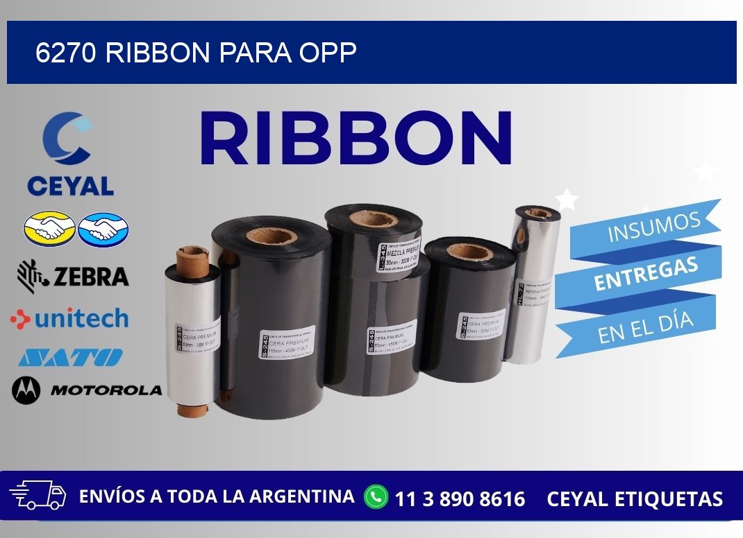 6270 ribbon para opp