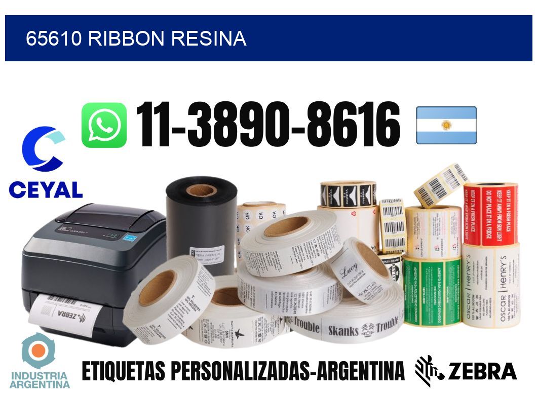 65610 ribbon resina