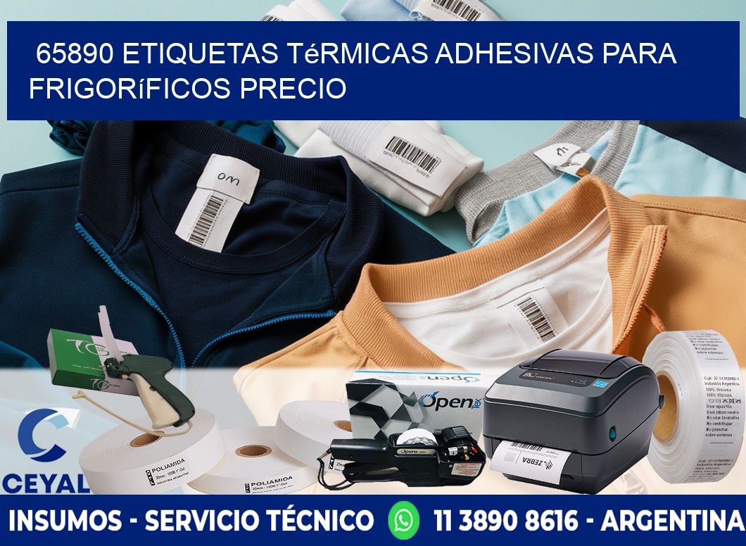 65890 etiquetas térmicas adhesivas para frigoríficos precio