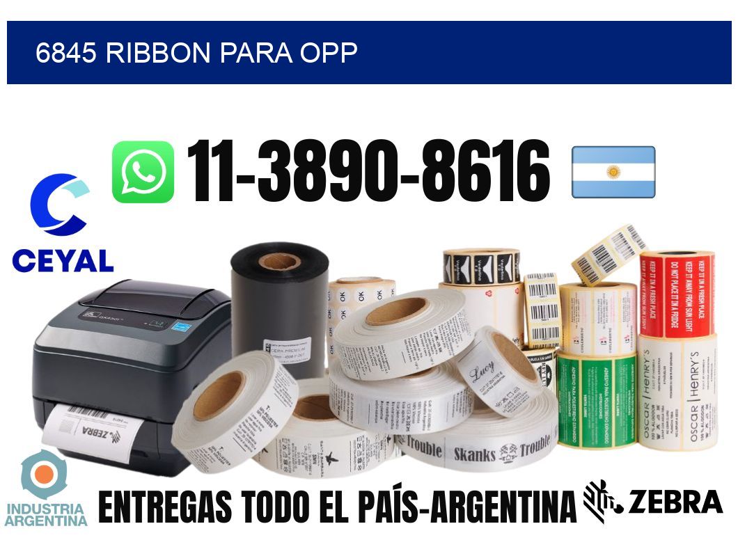 6845 ribbon para opp