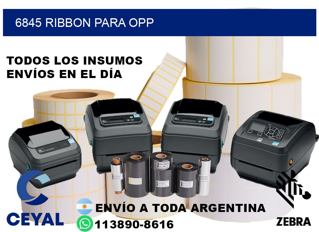 6845 ribbon para opp