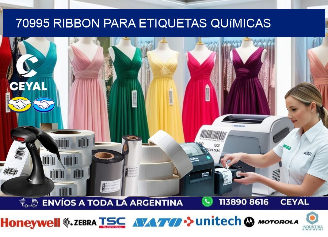 70995 ribbon para etiquetas químicas