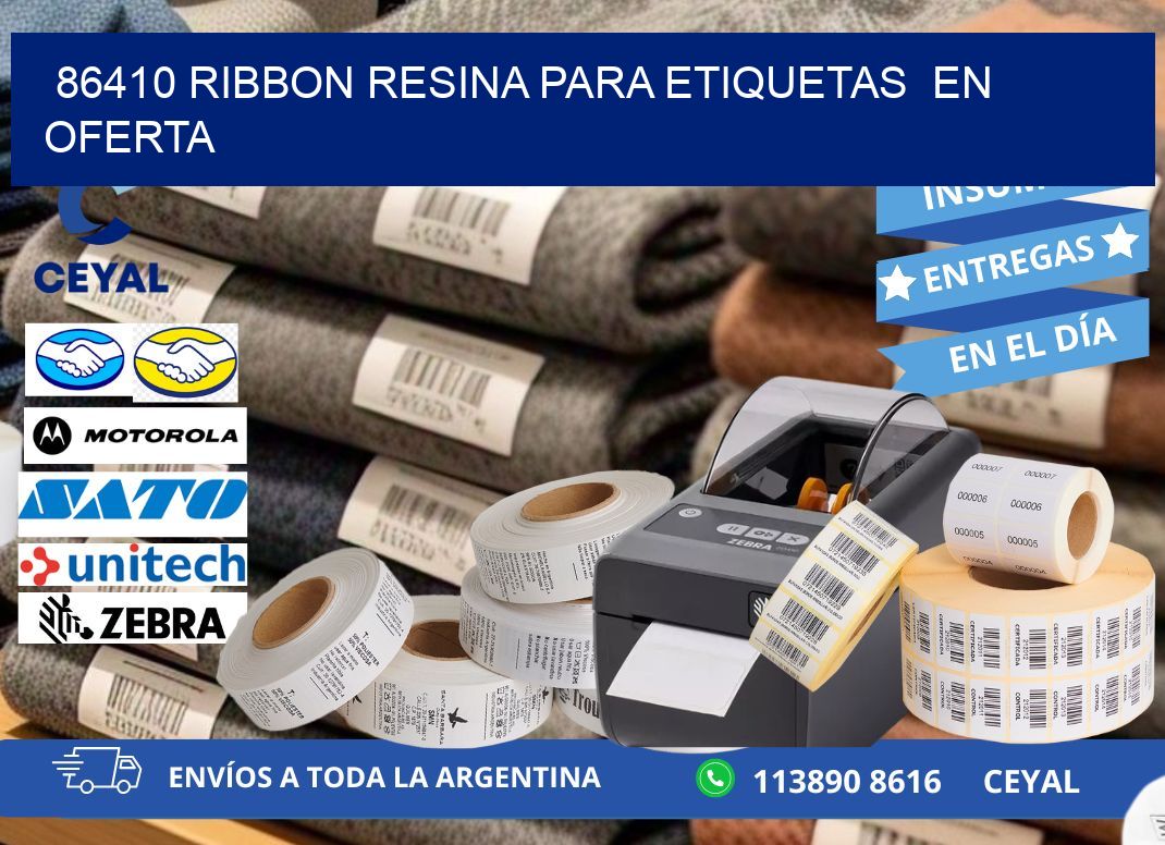 86410 ribbon resina para etiquetas en oferta