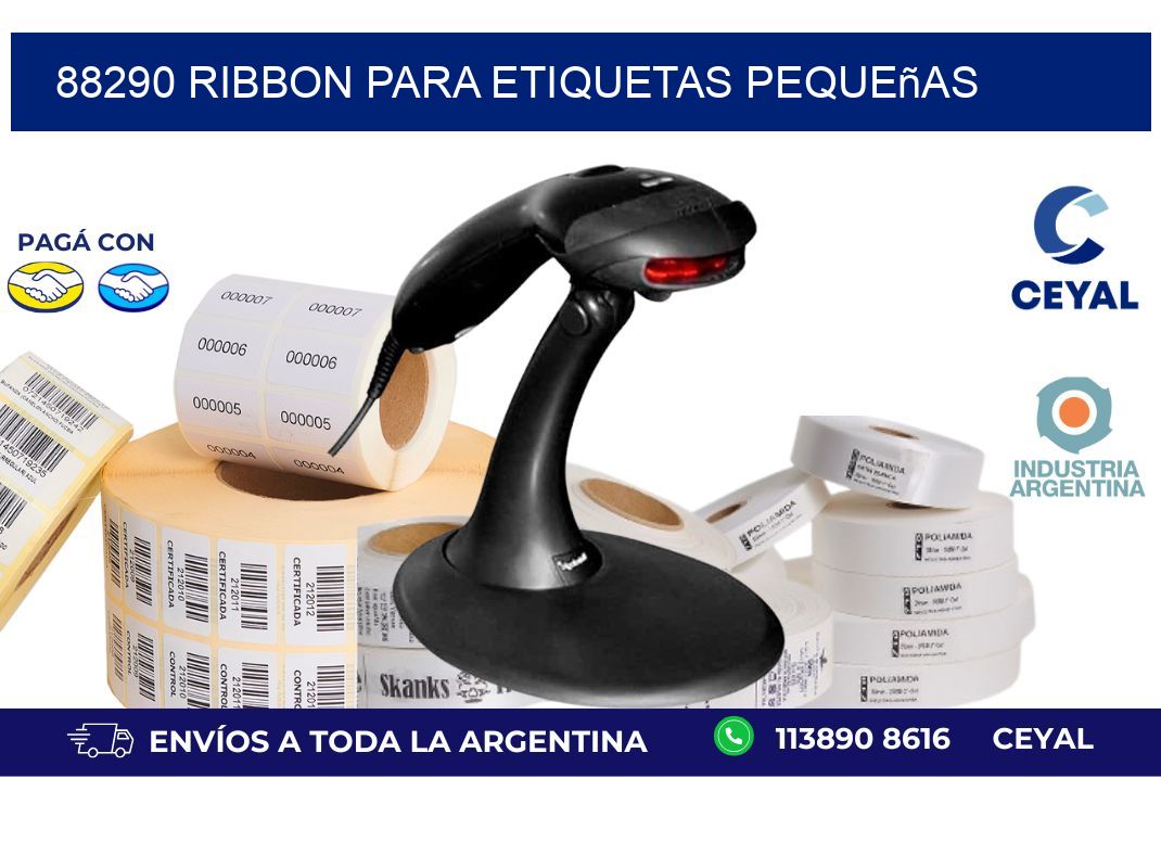 88290 ribbon para etiquetas pequeñas
