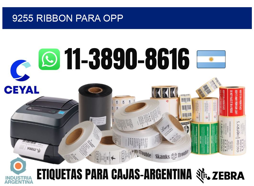 9255 ribbon para opp