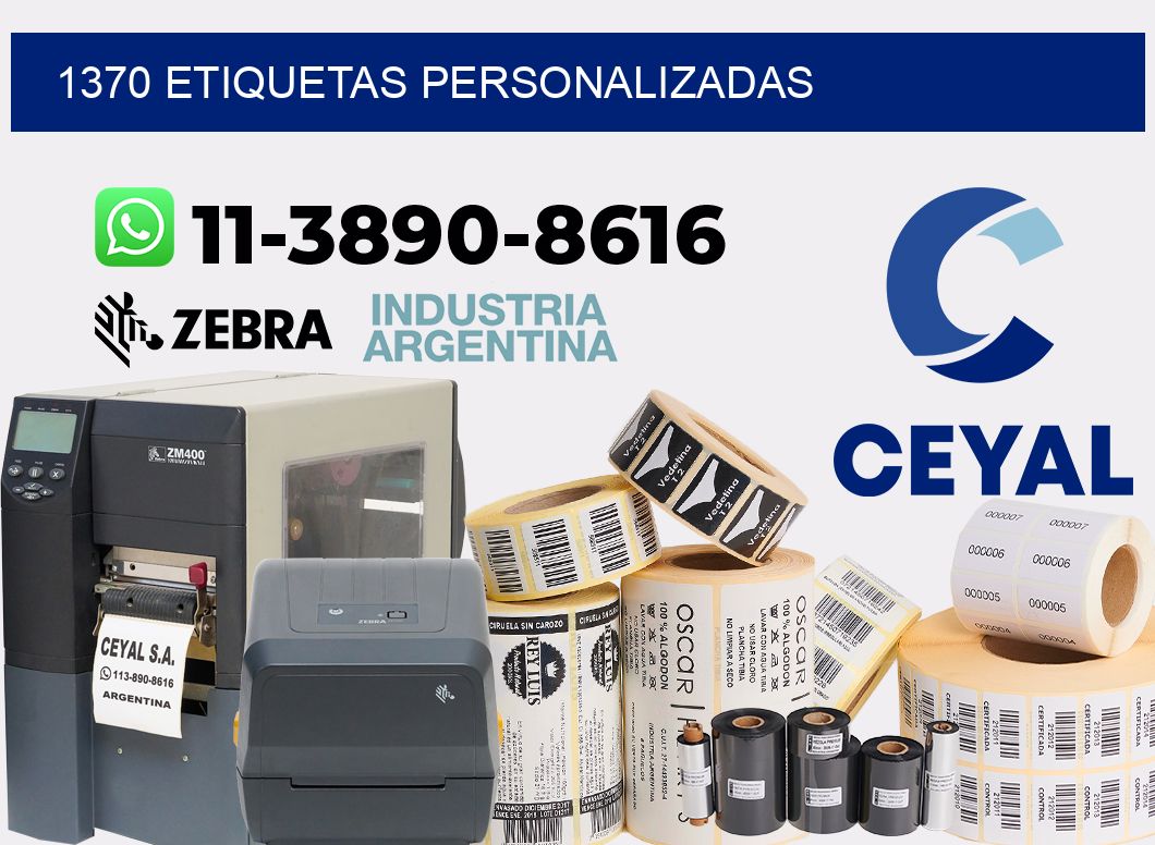 1370 etiquetas personalizadas