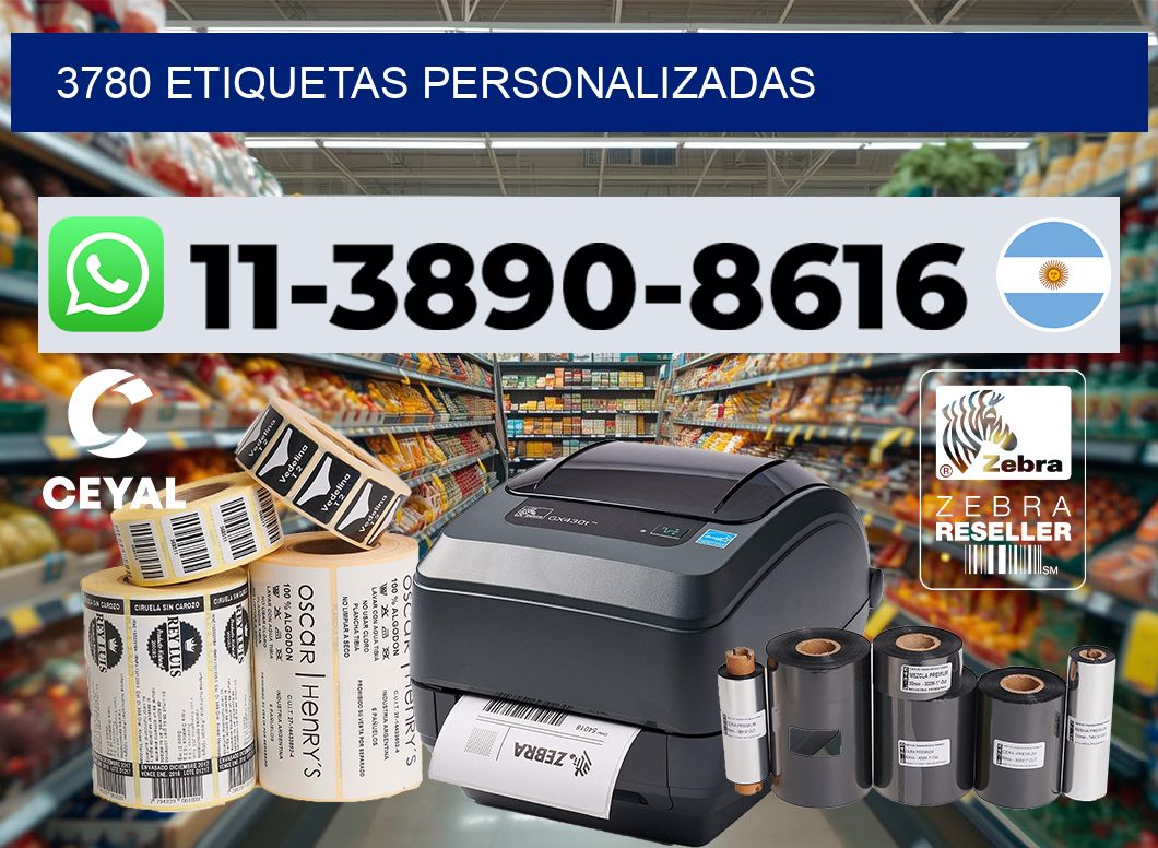 3780 etiquetas personalizadas
