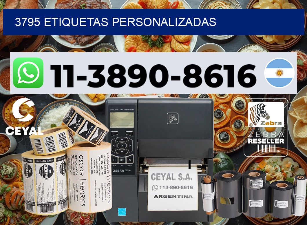 3795 etiquetas personalizadas