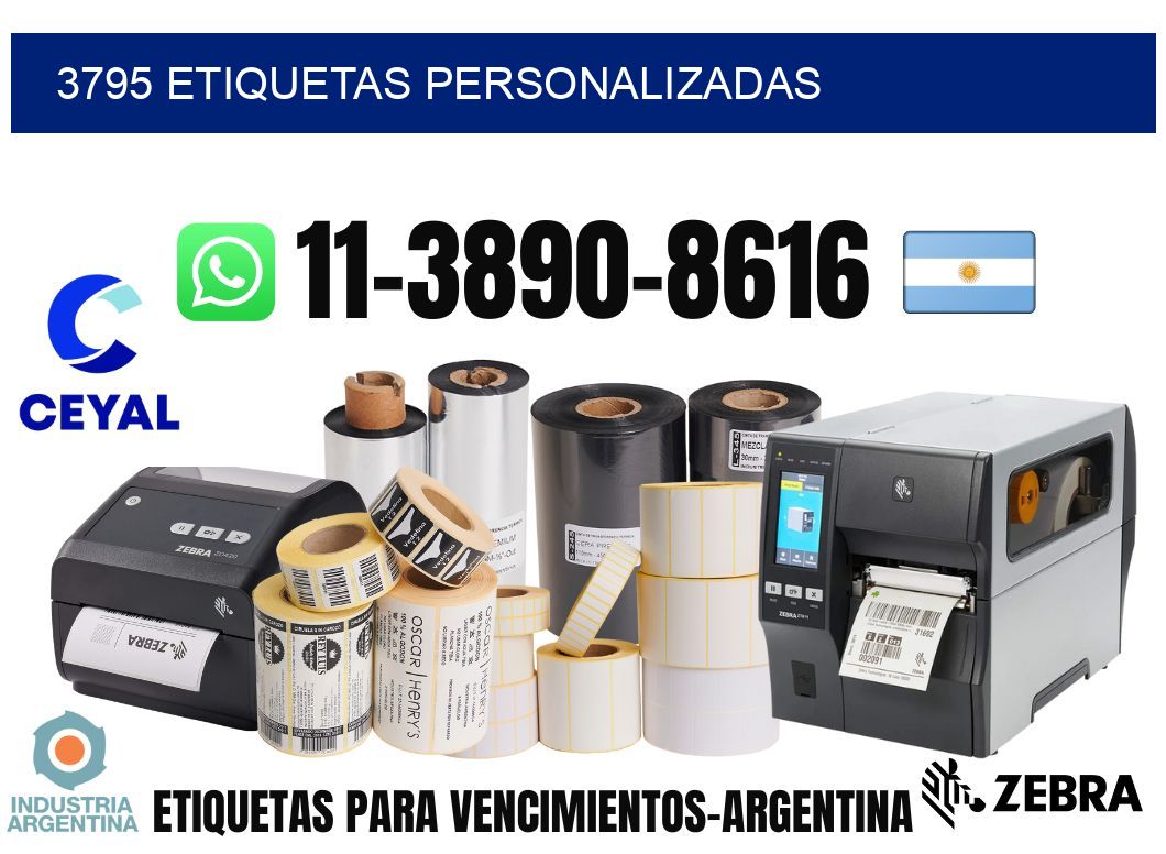 3795 etiquetas personalizadas