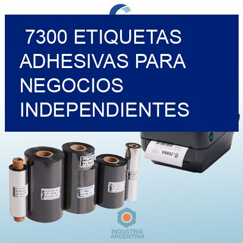 7300 Etiquetas adhesivas para negocios independientes