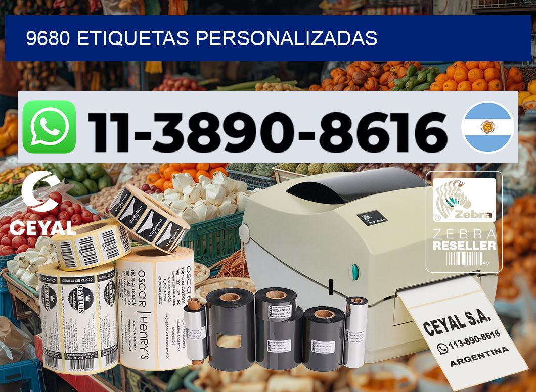 9680 etiquetas personalizadas