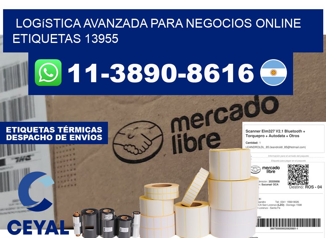 Logística avanzada para negocios online  etiquetas 13955