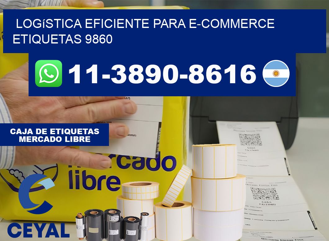 Logística eficiente para e-commerce  etiquetas 9860