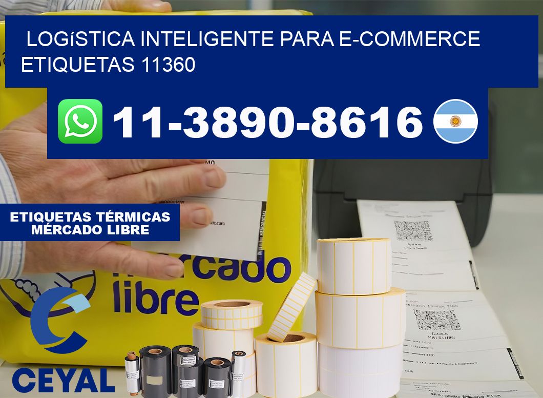 Logística inteligente para e-commerce  etiquetas 11360