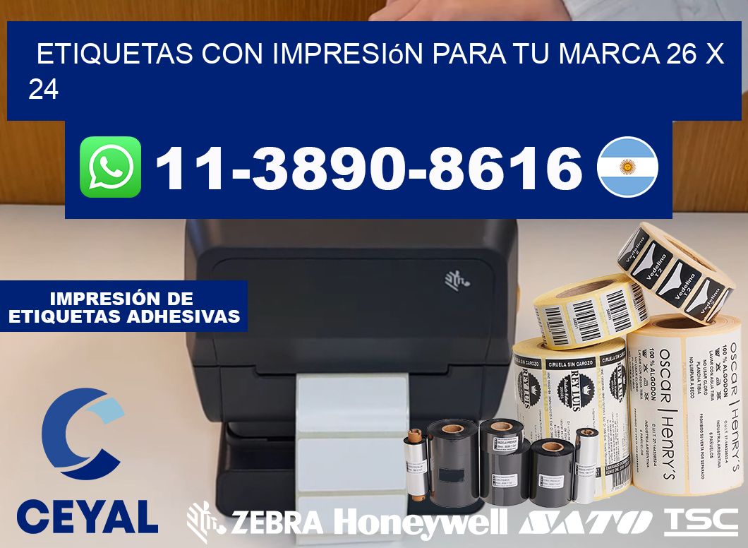 etiquetas con impresión para tu marca 26 x 24