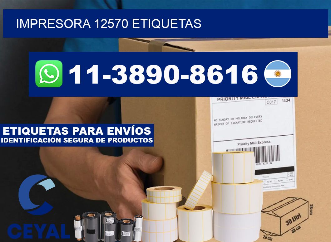 impresora 12570 etiquetas