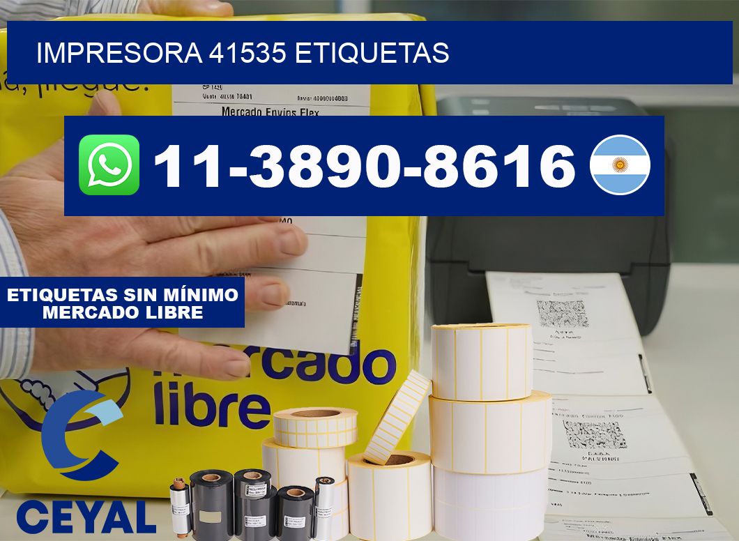 impresora 41535 etiquetas